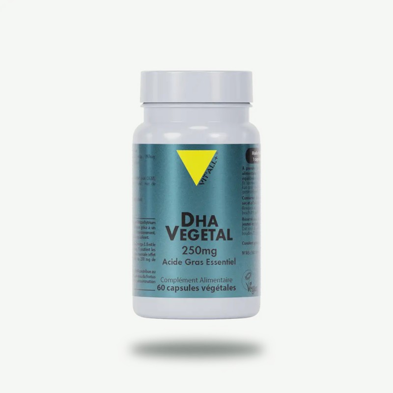 Dha 250mg - acide gras essentiel Vit'all + dans votre magasin bio en ligne Etiketbio.eu Dha 250mg - acide gras essentiel Vit'all + dans votre magasin bio en ligne Etiketbio.eu
