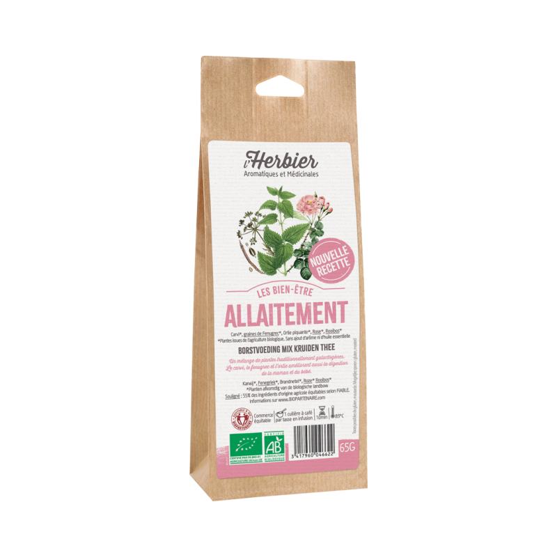 TISANE ALLAITEMENT 100G HERBIER DE FRANCE dans votre magasin bio en ligne Etiketbio.eu TISANE ALLAITEMENT 100G HERBIER DE FRANCE dans votre magasin bio en ligne Etiketbio.eu