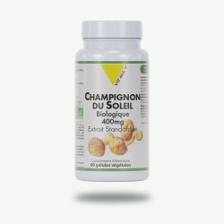 Champignon du soleil bio* 400mg extrait standardisé Vit'all +  dans votre magasin bio en ligne Etiketbio.eu