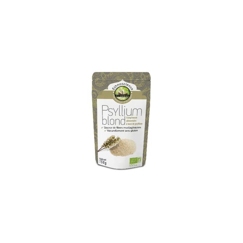 Psylium blond bio 150gr Ecoidées  dans votre magasin bio en ligne Etiketbio.eu