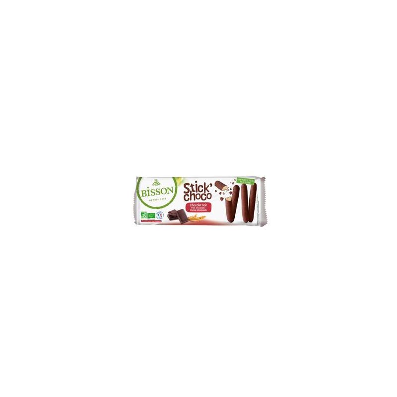 Stick choco chocolat noir 130gr Bisson  dans votre magasin bio en ligne Etiketbio.eu