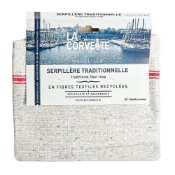 Serpillère en fibres recyclées La Corvette  dans votre magasin bio en ligne Etiketbio.eu