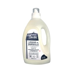 Lessive de marseille ecocert aux copeaux de savon 1.5l La Corvette  dans votre magasin bio en ligne Etiketbio.eu