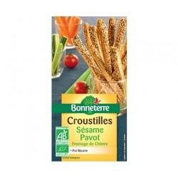 CROUSTILLES SESAME PAVOT 100G | BONNETERRE | Acheter sur EtiketBio.eu