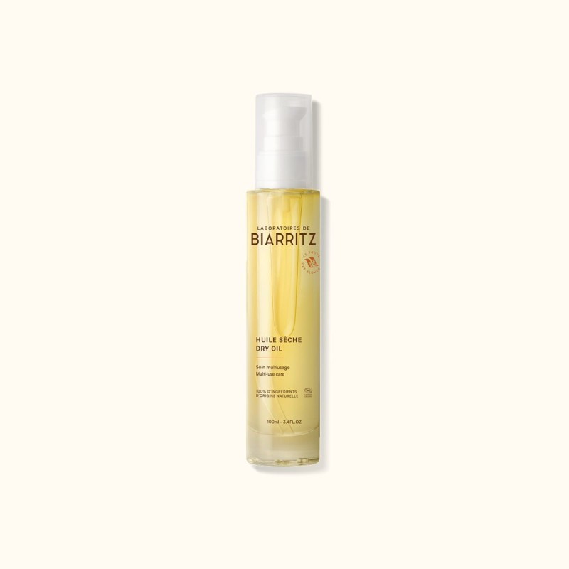 Huile sèche - 100 ml Laboratoires de Biarritz dans votre magasin bio en ligne Etiketbio.eu Huile sèche - 100 ml Laboratoires de Biarritz dans votre magasin bio en ligne Etiketbio.eu