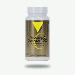 Vitamine c 1000 action prolongée + bioflavonoïdes Vit'all +  dans votre magasin bio en ligne Etiketbio.eu
