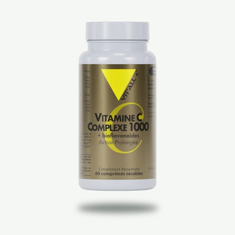 Vitamine c 1000 action prolongée + bioflavonoïdes Vit'all + dans votre magasin bio en ligne Etiketbio.eu Vitamine c 1000 action prolongée + bioflavonoïdes Vit'all + dans votre magasin bio en ligne Etiketbio.eu