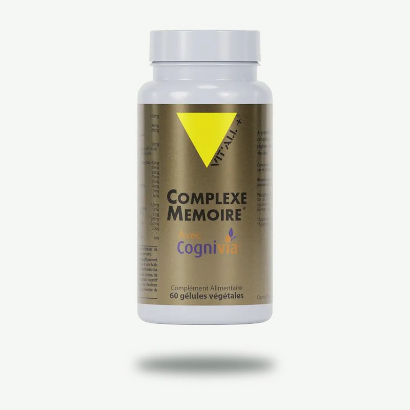 Complexe memoire avec cognivia™ Vit'all + dans votre magasin bio en ligne Etiketbio.eu Complexe memoire avec cognivia™ Vit'all + dans votre magasin bio en ligne Etiketbio.eu