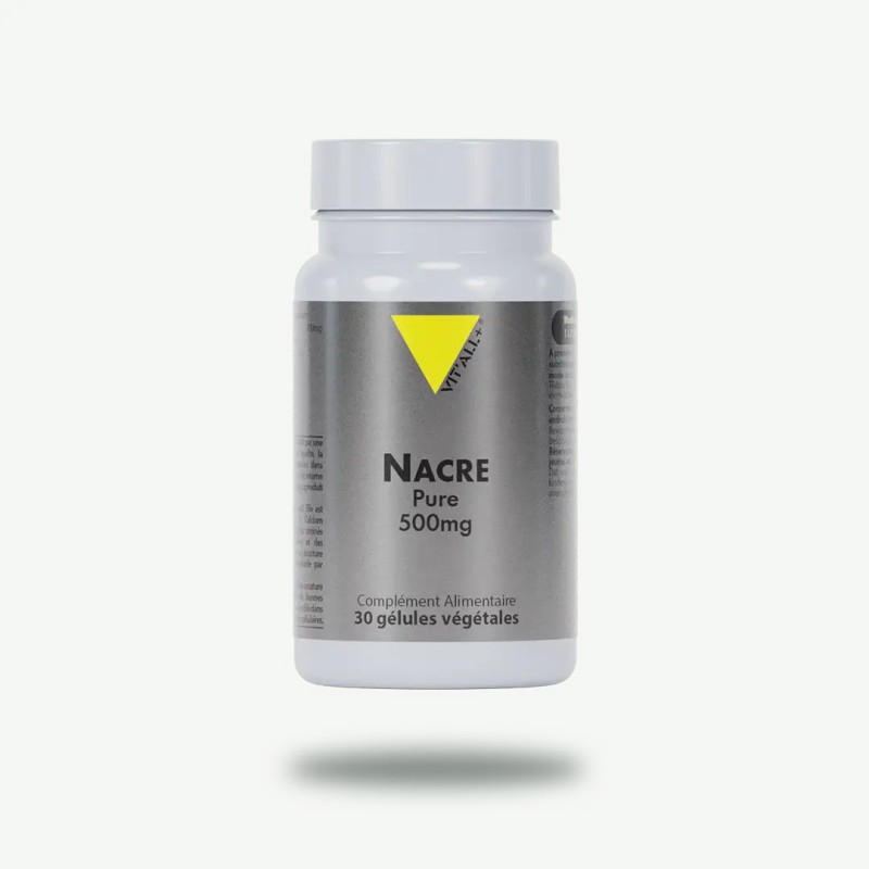 Nacre pure 500mg Vit'all + dans votre magasin bio en ligne Etiketbio.eu Nacre pure 500mg Vit'all + dans votre magasin bio en ligne Etiketbio.eu