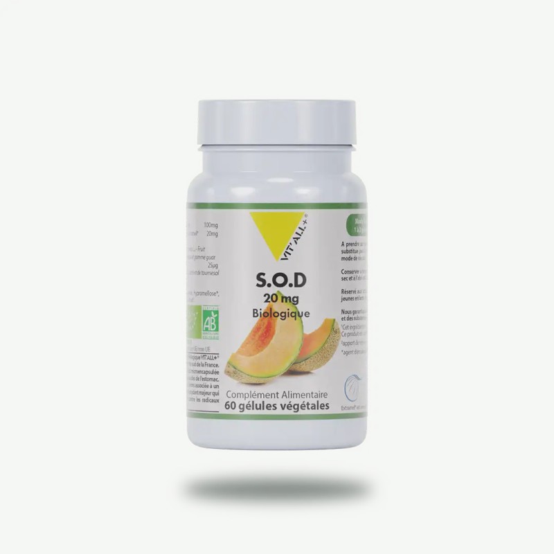 S.o.d vegetale bio* 20mg Vit'all +  dans votre magasin bio en ligne Etiketbio.eu