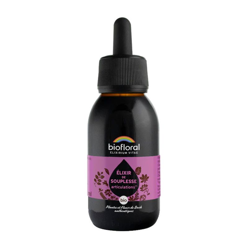 Elixir de souplesse bio 100ml Biofloral  dans votre magasin bio en ligne Etiketbio.eu