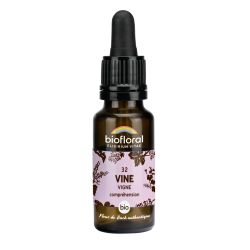 ELIXIR 32 VIGNE BIO- 20 ML BIOFLORAL  dans votre magasin bio en ligne Etiketbio.eu
