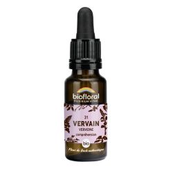 ELIXIR 31 VERVEINE BIO- 20 ML BIOFLORAL  dans votre magasin bio en ligne Etiketbio.eu