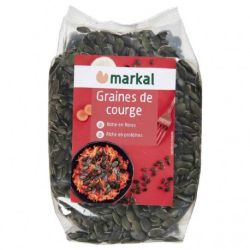 GRAINES DE COURGE 500G MARKAL dans votre magasin bio en ligne Etiketbio.eu