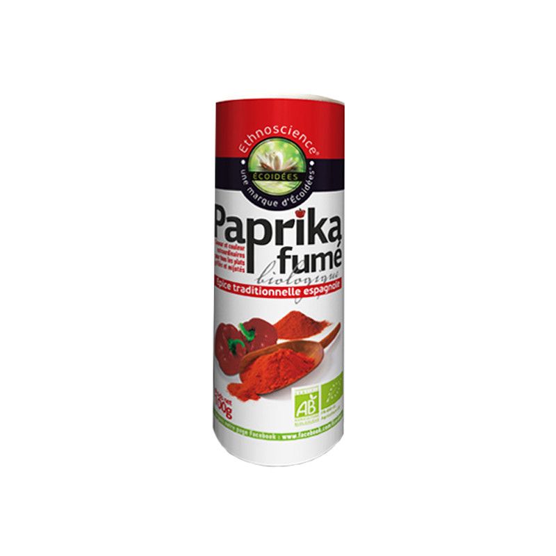 Paprika fumé BIO 100g ECOIDEES dans votre magasin bio en ligne Etiketbio.eu Paprika fumé BIO 100g ECOIDEES dans votre magasin bio en ligne Etiketbio.eu