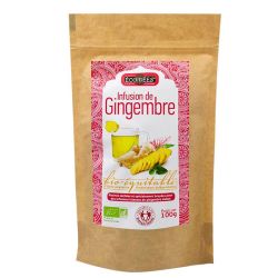 Infusion de Gingembre BIO & EQUITABLE** 100g ECOIDEES  dans votre magasin bio en ligne Etiketbio.eu