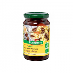 Olives noires kalamata entieres 200g Bonneterre dans votre magasin bio en ligne Etiketbio.eu