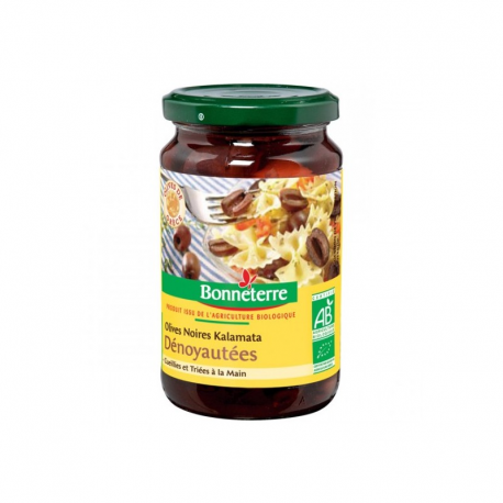 OLIVES NOIRES KALAMATA ENTIERES 200G OLIVES NOIRES KALAMATA ENTIERES 200G