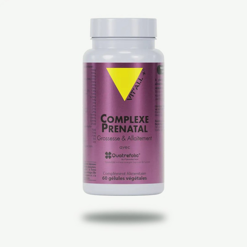 Complexe pre-natal avec quatrefolic® Vit'all + dans votre magasin bio en ligne Etiketbio.eu Complexe pre-natal avec quatrefolic® Vit'all + dans votre magasin bio en ligne Etiketbio.eu