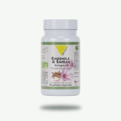 RHODIOLA & SAFRAN BIO* Extraits Standardisés VITALL +  dans votre magasin bio en ligne Etiketbio.eu