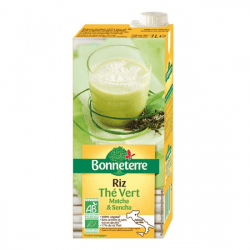 BOISSON RIZ THE VERT 1L Bonneterre  dans votre magasin bio en ligne Etiketbio.eu