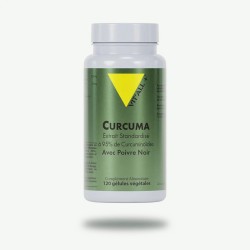 Curcuma extraits standardisés avec poivre noir Vit'all +  dans votre magasin bio en ligne Etiketbio.eu