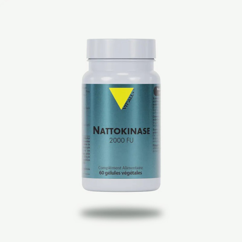 Nattokinase 100mg 2000 fu Vit'all + dans votre magasin bio en ligne Etiketbio.eu Nattokinase 100mg 2000 fu Vit'all + dans votre magasin bio en ligne Etiketbio.eu