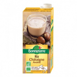 BOISSON CHATAIGNE/RIZ/AVOINE 1L | BONNETERRE | Acheter sur EtiketBi...