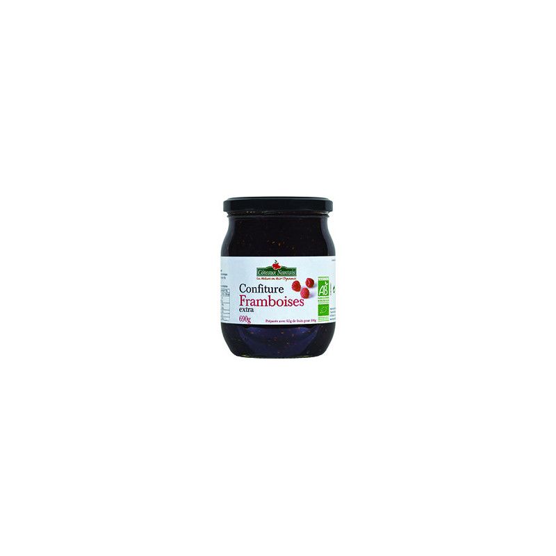 Confiture framboise extra 690g Coteaux Nantais dans votre magasin bio en ligne Etiketbio.eu Confiture framboise extra 690g Coteaux Nantais dans votre magasin bio en ligne Etiketbio.eu
