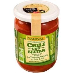 CHILI CON SEITAN 525G DANIVAL  dans votre magasin bio en ligne Etiketbio.eu