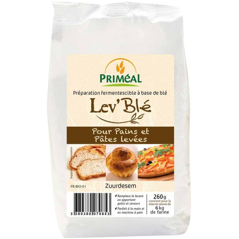 Lev'ble non bio 260g Priméal dans votre magasin bio en ligne Etiketbio.eu Lev'ble non bio 260g Priméal dans votre magasin bio en ligne Etiketbio.eu