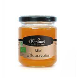 Miel d eucalyptus 250 gr Baramel  dans votre magasin bio en ligne Etiketbio.eu