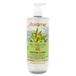 Gel douche verveine citron 750ml Florame  dans votre magasin bio en ligne Etiketbio.eu