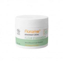 Deodorant creme fleur amandier 50g Florame dans votre magasin bio en ligne Etiketbio.eu