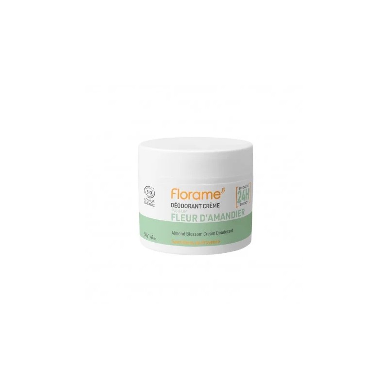 Deodorant creme fleur amandier 50g Florame dans votre magasin bio en ligne Etiketbio.eu Deodorant creme fleur amandier 50g Florame dans votre magasin bio en ligne Etiketbio.eu