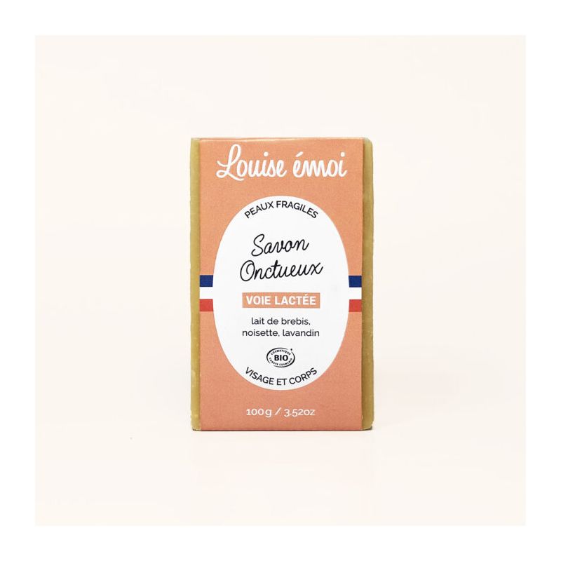 Savon a froid onctueux voie lactee (100g) Louise Emoi dans votre magasin bio en ligne Etiketbio.eu Savon a froid onctueux voie lactee (100g) Louise Emoi dans votre magasin bio en ligne Etiketbio.eu