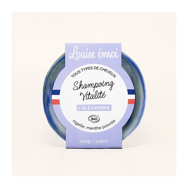 Shampoing solide vitalite l'alexandrin (100g)   dans votre magasin bio en ligne Etiketbio.eu