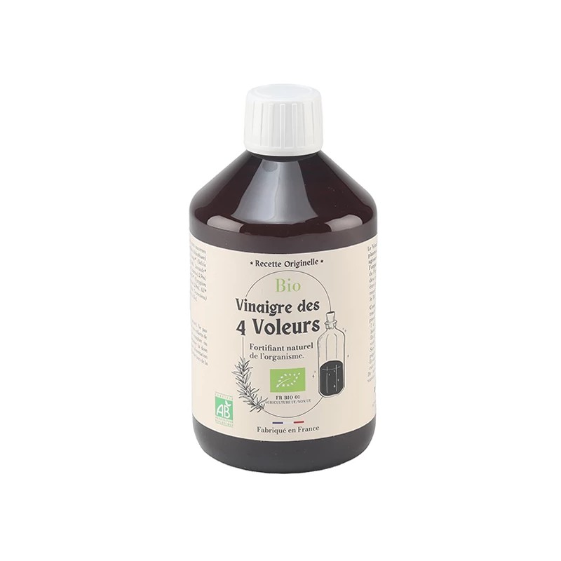 VINAIGRE DES 4 VOLEURS 500ML Dr. Theiss dans votre magasin bio en ligne Etiketbio.eu VINAIGRE DES 4 VOLEURS 500ML Dr. Theiss dans votre magasin bio en ligne Etiketbio.eu