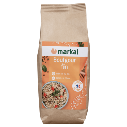 Boulgour fin 500g Markal Markal  dans votre magasin bio en ligne Etiketbio.eu