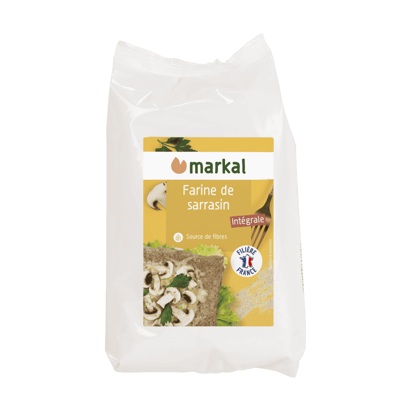 FARINE SARRASIN (1KG) MARKAL Markal  dans votre magasin bio en ligne Etiketbio.eu