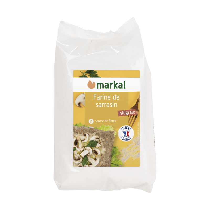 Farine de sarrasin 1kg Markal dans votre magasin bio en ligne Etiketbio.eu Farine de sarrasin 1kg Markal dans votre magasin bio en ligne Etiketbio.eu