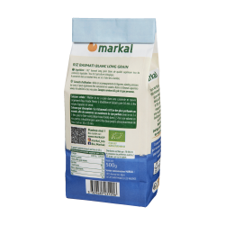 Riz basmati blanc Inde 500g - Markal Markal  dans votre magasin bio en ligne Etiketbio.eu