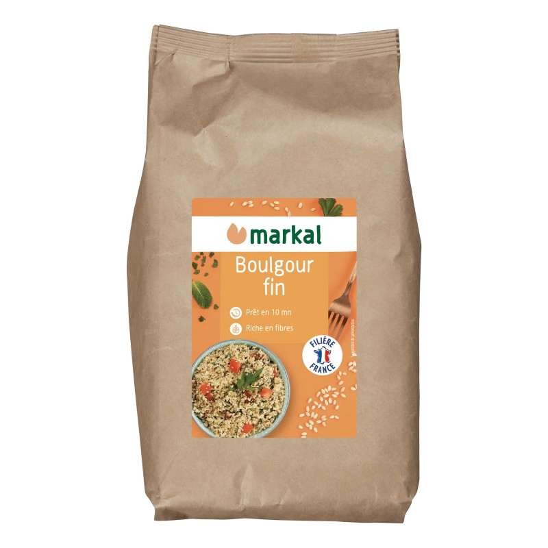 Boulgour fin 1kg Markal  dans votre magasin bio en ligne Etiketbio.eu