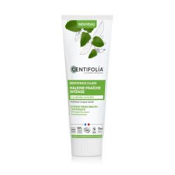 DENTIFRICE FLUOR HALEINE FRAICHE 75ml Centifolia dans votre magasin bio en ligne Etiketbio.eu