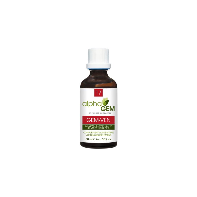 GEM - VEN - Bourgeon Jambes Lourdes - 50 ml Alphagem  dans votre magasin bio en ligne Etiketbio.eu