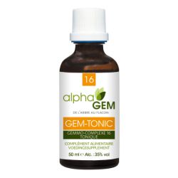 GEM - TONIC - Bourgeon Tonifiant - 50 ml Bio Alphagem dans votre magasin bio en ligne Etiketbio.eu