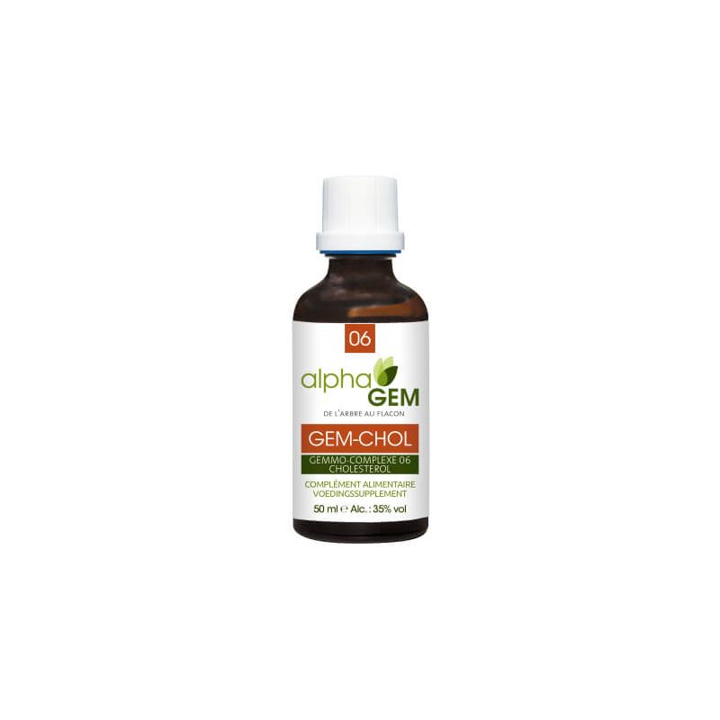 GEM - CHOL - Bourgeon Cholestérol - 50 ml Bio Alphagem dans votre magasin bio en ligne Etiketbio.eu GEM - CHOL - Bourgeon Cholestérol - 50 ml Bio Alphagem dans votre magasin bio en ligne Etiketbio.eu