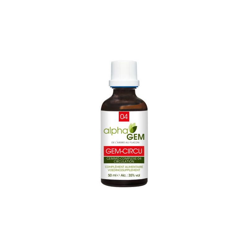 GEM - CIRCU - Bourgeon Circulation et Cœur - 50 ml Alphagem  dans votre magasin bio en ligne Etiketbio.eu