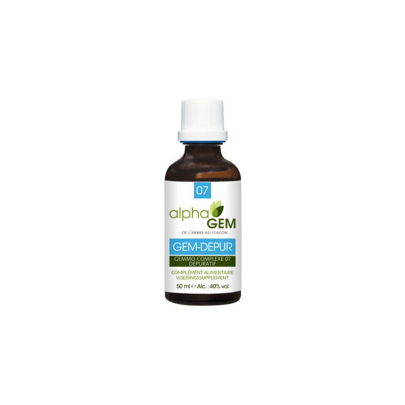 GEM - DEPUR - Bourgeon Détox - 50 ml Bio Alphagem dans votre magasin bio en ligne Etiketbio.eu GEM - DEPUR - Bourgeon Détox - 50 ml Bio Alphagem dans votre magasin bio en ligne Etiketbio.eu