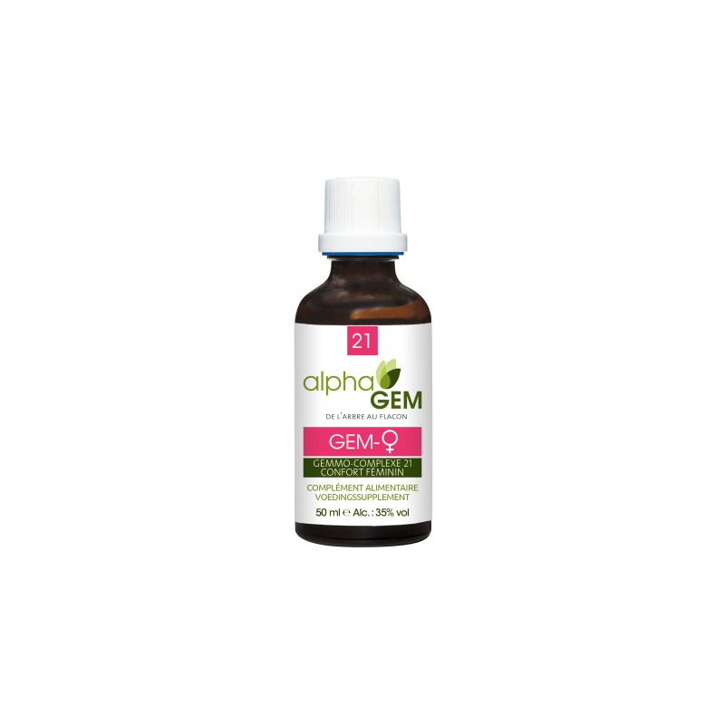 GEM - FEMME - Bourgeon Confort féminin - 50 ml Alphagem dans votre magasin bio en ligne Etiketbio.eu GEM - FEMME - Bourgeon Confort féminin - 50 ml Alphagem dans votre magasin bio en ligne Etiketbio.eu